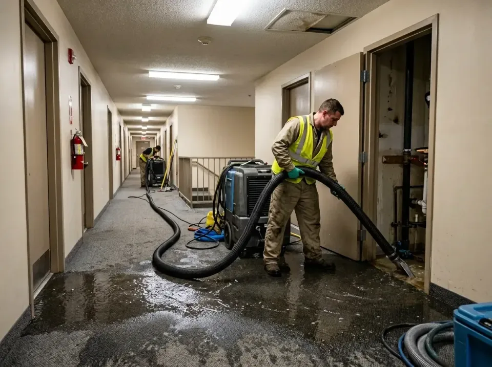 multi-unit-apartment-hallway-f-005 — frequently asked questions, Emergency Burst Pipe Water Extraction & Removal in Kalispel…